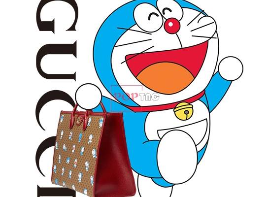 潮牌字母GUCCI哆啦A梦印花图案服装裁片T恤烫图印花花型素材