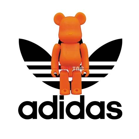 卡通动漫潮牌暴力熊三叶草adidas印花图案服装裁片t恤卫衣烫图印花花