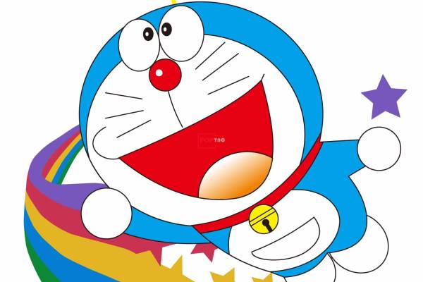 卡通动漫哆啦A梦字母GUCCI彩虹印花图案服装裁片T恤卫衣烫图印花花型素材