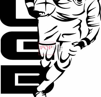 卡通篮球人物字母印花图案服装裁片T恤印花花型素材