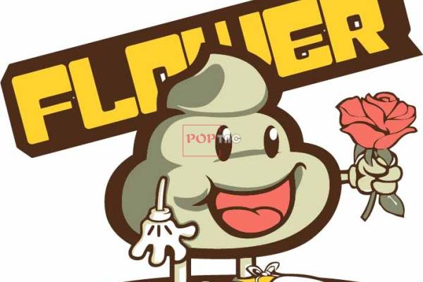 卡通动漫字母玫瑰花印花图案服装裁片T恤卫衣烫图印花花型素材