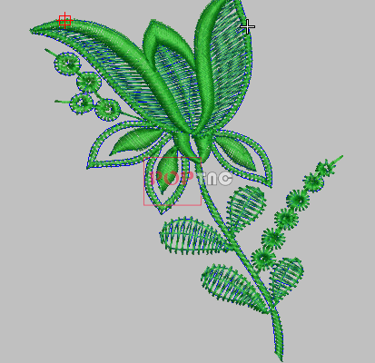 植物花卉绣花刺绣图案