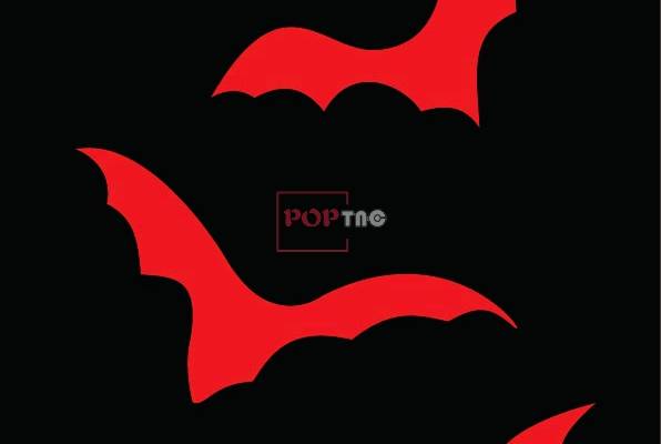 蝙蝠字母off white印花图案服装裁片T恤位图印花花型素材