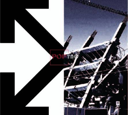 几何图案废弃建筑物潮牌off white印花服装裁片T恤卫衣烫图印花花型素材