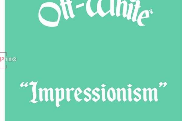 几何图案字母off white印花服装裁片T恤卫衣印花花型素材