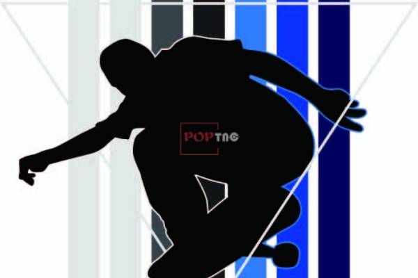 几何图案线条人物滑板字母印花图案服装裁片T恤卫衣印花花型素材