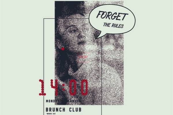 人物图案字母印花服装裁片T恤印花花型服装裁片T恤烫图印花素材