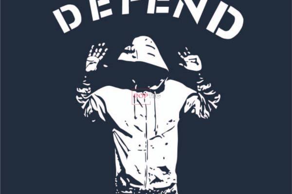 潮男人物字母印花图案服装裁片T恤卫衣烫图印花花型素材