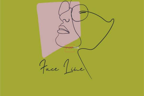 几何线条拼接人物字母印花图案服装裁片T恤卫衣烫图印花花型素材