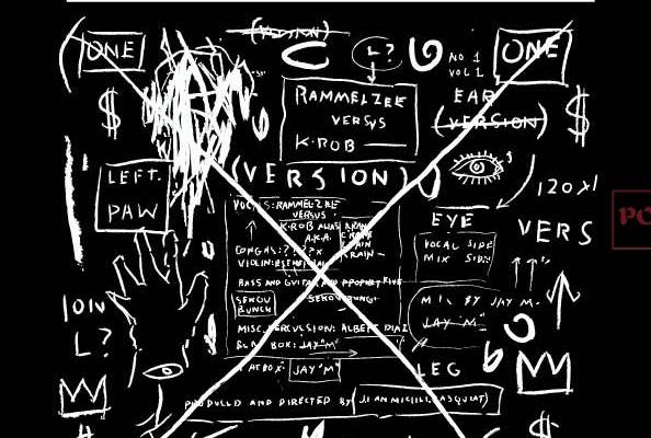 字母涂鸦印花服装裁片T恤卫衣烫图印花花型素材