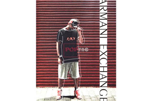 几何线条图案潮男字母印花图案服装裁片T恤卫衣烫图印花花型素材