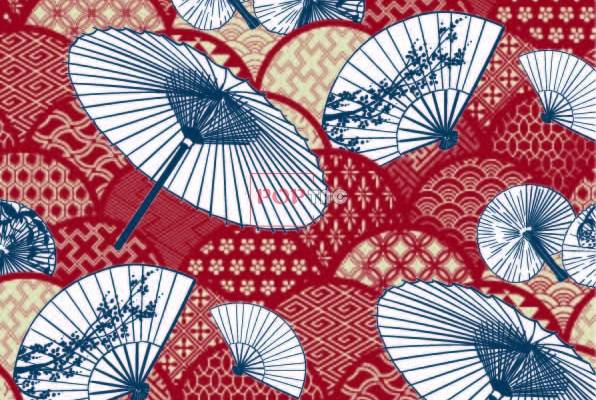民族风几何花纹雨伞印花图案服装纺织数码印花花型素材
