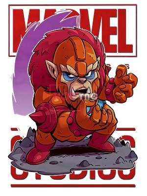 卡通动漫漫威字母联名印花图案服装裁片T恤卫衣烫图印花花型素材