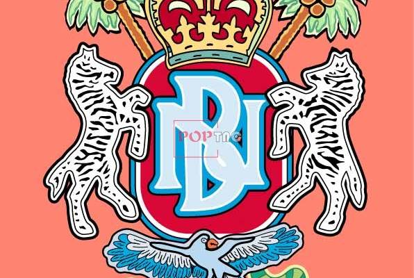 Neil Barrett度假风格徽章印花图案服装裁片T恤卫衣烫图印花花型素材