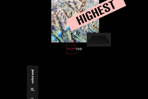 PALM ANGELS景观地图艺术家 H. C. Berann印花图案服装裁片T恤卫衣烫图印花花型素材