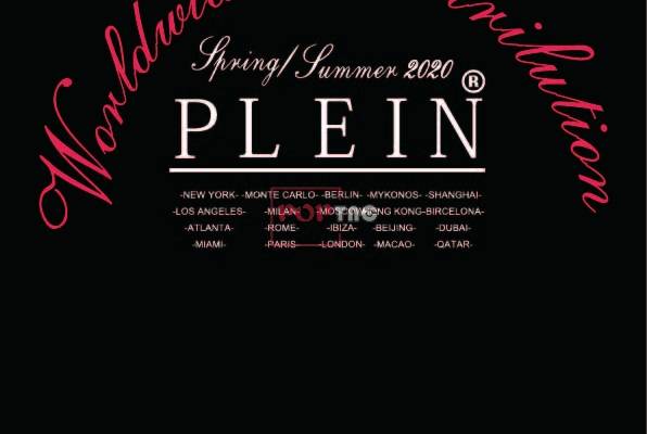 PHILIPP PLEIN字母元素印花图案服装裁片T恤卫衣烫图印花花型素材