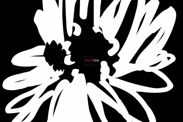 几何图案小邹菊印花服装裁片T恤卫衣烫图印花花型素材