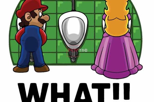 卡通动漫马里奥潮图印花图案服装裁片T恤卫衣烫图印花花型素材