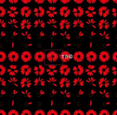 植物花朵小雏菊印花图案服装纺织数码印花花型素材