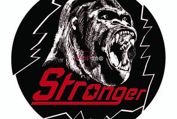 卡通动物金刚字母印花图案服装裁片T恤卫衣烫图印花花型素材