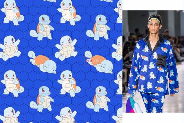 卡通动漫印花图案服装纺织数码印花花型素材