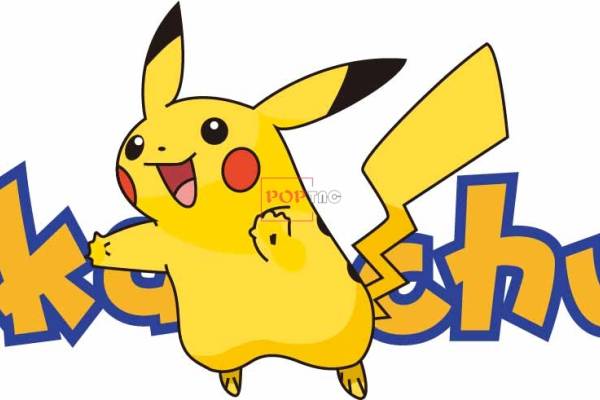 卡通动漫宝可梦皮卡丘印花图案服装裁片T恤卫衣烫图印花花型素材