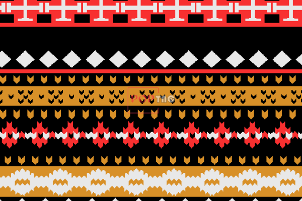 几何图案拼接民族风金昌印花图案服装纺织水印数码印花花型素材