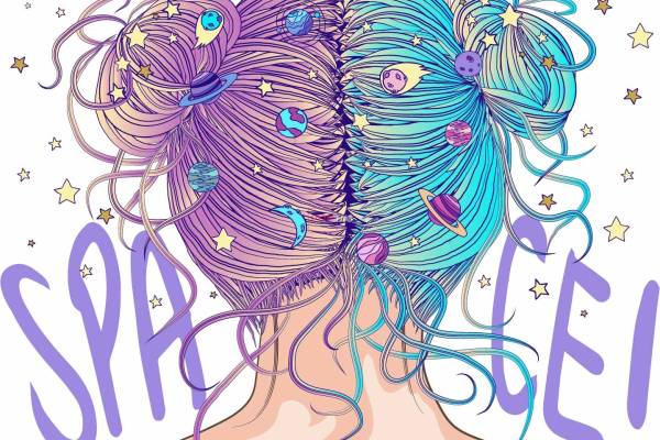 卡通动漫人物字母涂鸦潮牌印花图案服装裁片T恤卫衣烫图印花花型素材