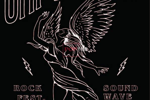 人物仙女字母印花图案服装裁片T恤卫衣烫图印花花型素材