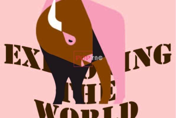 动物图案牛字母印花服装裁片T恤卫衣烫图印花花型素材