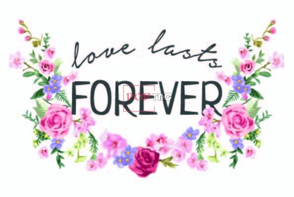 植物玫瑰花字母印花服装裁片T恤卫衣烫图印花花型素材