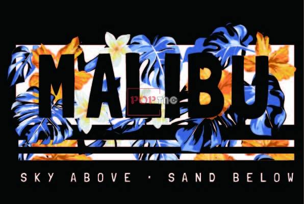 植物花朵字母印花图案服装裁片T恤卫衣烫图印花花型素材