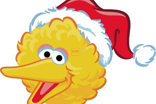 卡通动漫芝麻街印花图案服装裁片T恤卫衣烫图印花花型素材