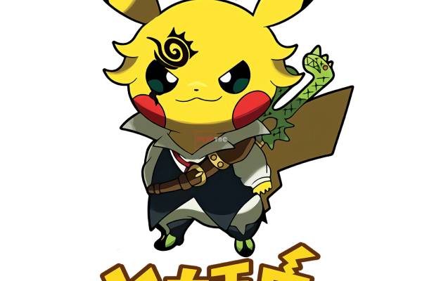 恶搞皮卡丘潮流T恤印花