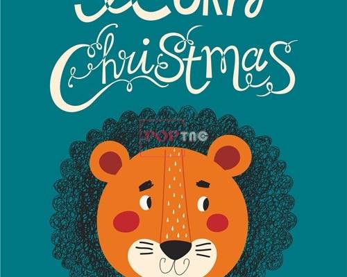 卡通动物狮子字母印花图案服装裁片T恤卫衣烫图印花花型素材