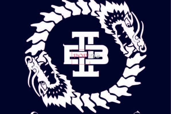 几何图案龙字母印花服装裁片T恤卫衣烫图印花花型素材