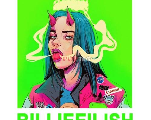 卡通人物潮图印花图案服装裁片T恤卫衣烫图印花花型素材