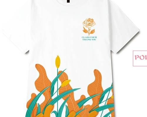 几何植物花卉玫瑰花字母印花图案服装裁片T恤卫衣烫图印花花型素材