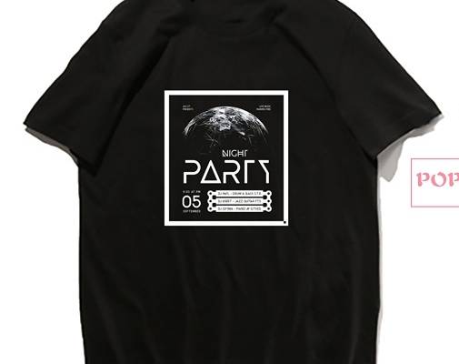 卡通星球太空人字母印花图案服装裁片T恤卫衣烫图印花花型素材