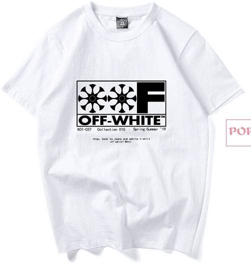 潮牌OFF-WHITE机器人滑板字母印花图案服装裁片T恤卫衣烫图印花花型素材