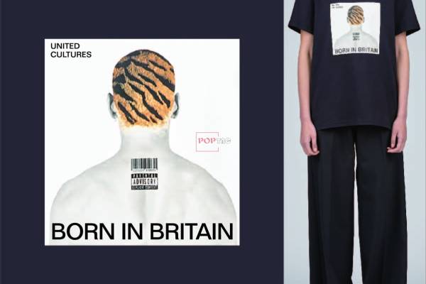 人物字母印花图案服装裁片T恤卫衣烫图印花花型素材