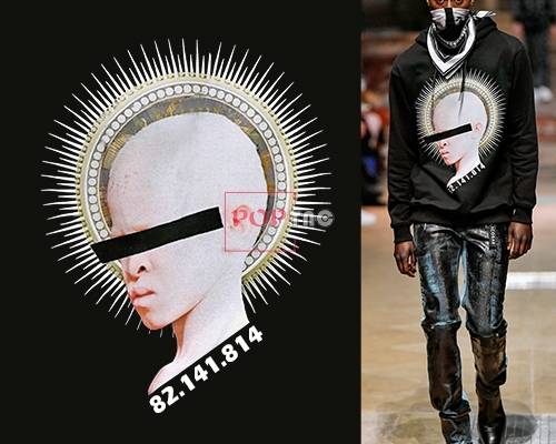 几何抽象人物字母印花图案服装裁片T恤卫衣烫图印花花型素材