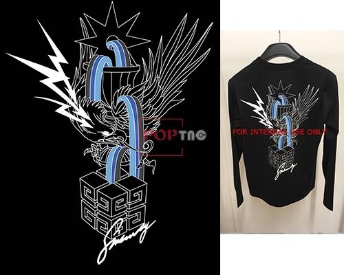 几何图案花纹印花服装裁片T恤卫衣烫图印花花型素材