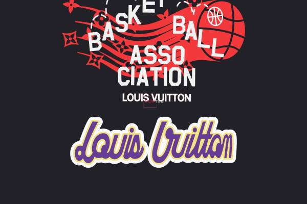 篮球字母潮牌印花图案服装裁片T恤卫衣烫图印花花型素材