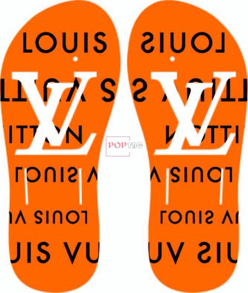 字母图案潮牌lv印花服装裁片t恤卫衣烫图印花花型素材