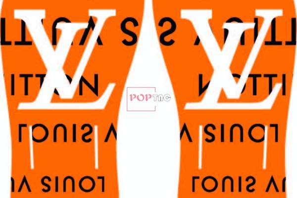 字母图案潮牌LV印花服装裁片T恤卫衣烫图印花花型素材