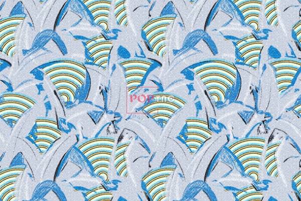 几何鱼鳞波浪印花图案服装纺织数码印花花型素材
