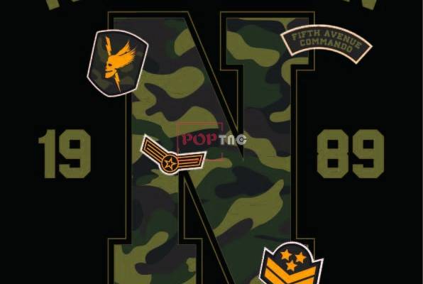 字母数字徽章NYC印花图案服装裁片T恤卫衣烫图印花花型素材