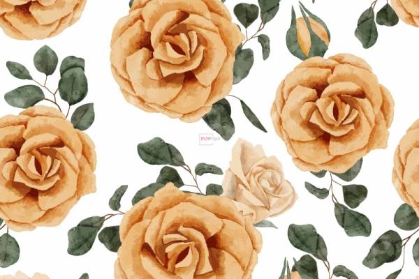 植物玫瑰花印花花型服装纺织数码印花花型素材