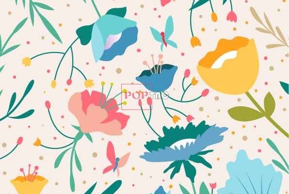 植物花朵印花图案服装纺织数码印花花型素材